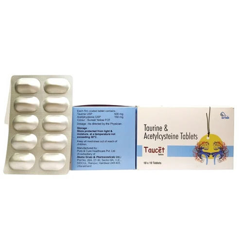 Capsules Taurine Plus Acetylcysteine (Taucet Tablets)