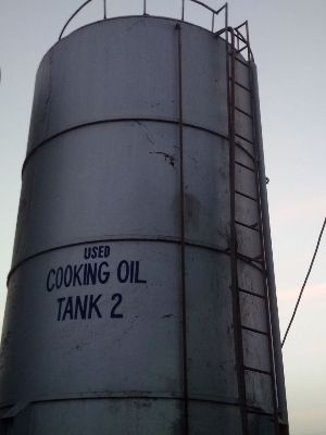 used cooking oil