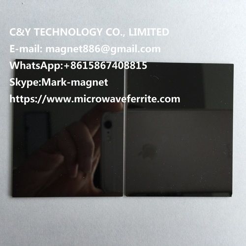 1780gs Line Width 25Oe Ra 0.04 Yttrium Iron Garnet Ferrite Substrate for Communication