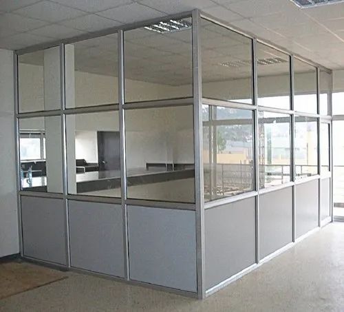 6-10mm Thickness Decorative Aluminum Office Partition For Office Usage