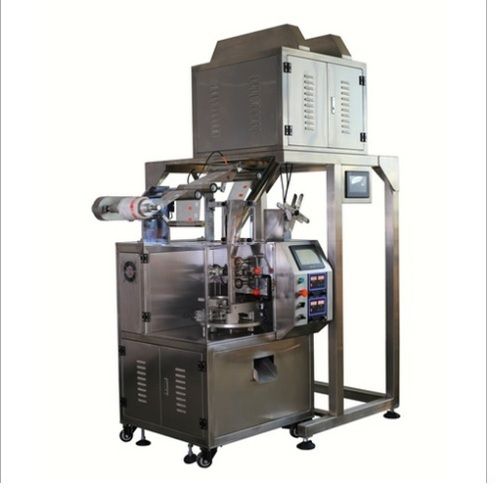 Automatic Pyramid Teabag Packing Machine With 2 Head Weigher