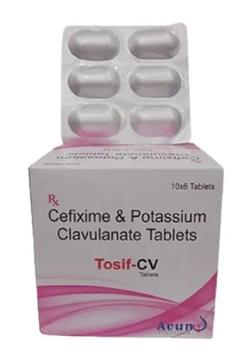 सेफ़िक्साइम और पोटेशियम क्लैवुलनेट फार्मास्युटिकल टैबलेट