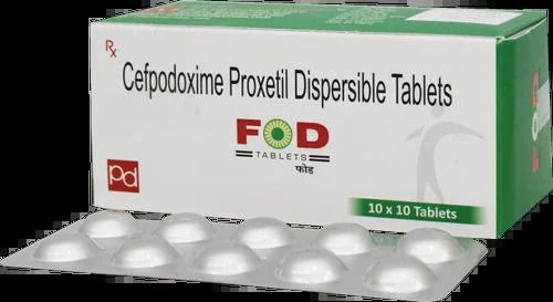 Cefpodoxime Proxetil Dispersible Tablets - Allopathic Medicine, Prescription Required for Hospital and Clinic Use | Stored in a Cool and Dry Place, Dosage as Per Doctor Suggestion