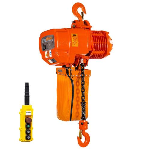 Color Coated Heavy Duty Electric Chain Hoist For Industrial