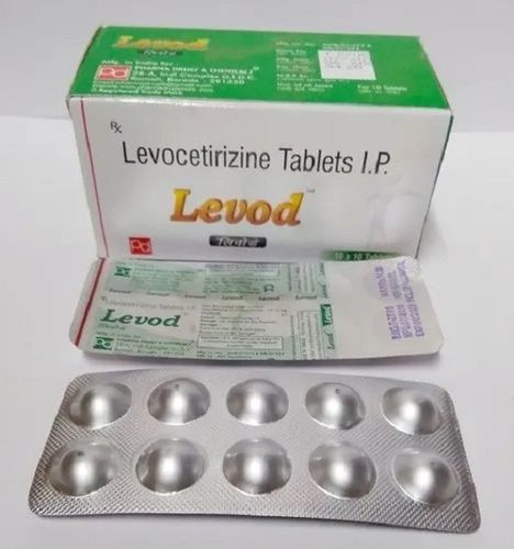 Levocetirizine Tablets IP, (Pack Size 10x10 Tablets)