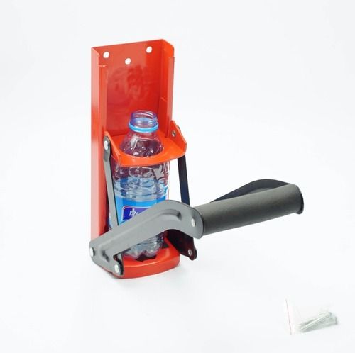 Manual Mild Steel Pp Plastic Pet Bottle Crusher