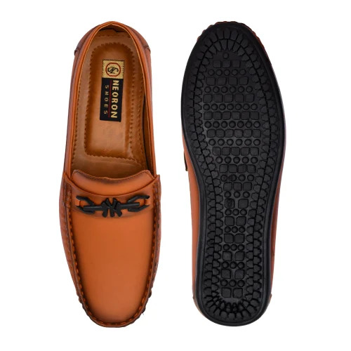 Premium Quality Comfortable Daily Wear Loafer Shoes For Men - Synthetic Upper, Comfort Foam Insole, Size 6-10, Color Tan | Suitable for Summer & Winter