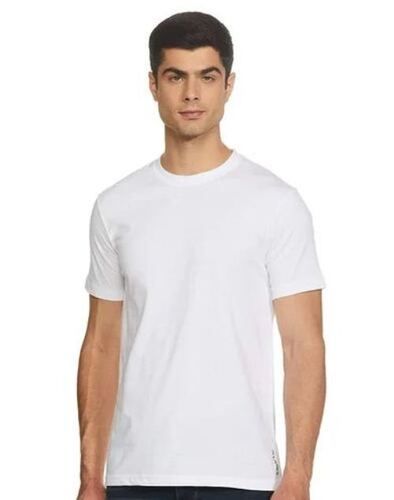 Short Sleeves Mens Round Neck Plain T-Shirts