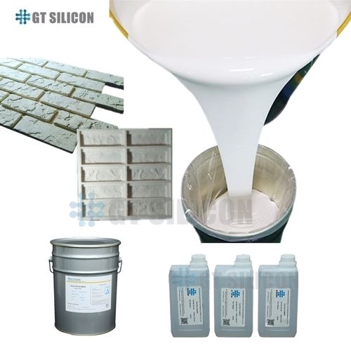 Silicone Factory Rtv Two Components Silicone Rubber For Making Decorative Culture Stone Veneer Mold Ash %: 1