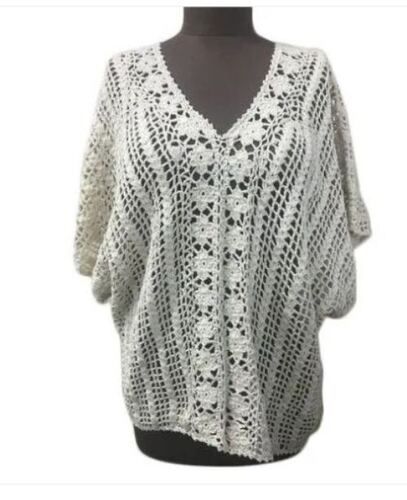 V-Shape Neck Ladies Crochet Bolero Vest Top