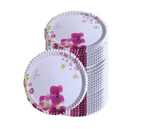 10 Inch Printed Round Disposable Paper Plate