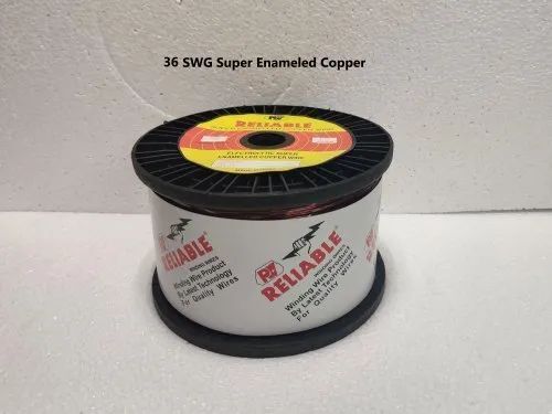 36 Swg Super Enameled Copper Wire For Electric Fitting Use