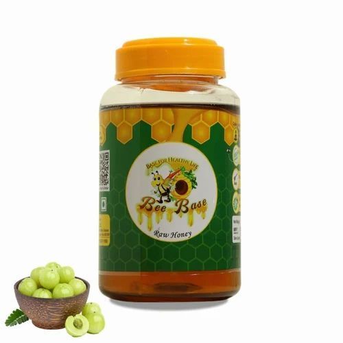 500gm Packaging Bottle Raw Amla Flavour Yellow Honey