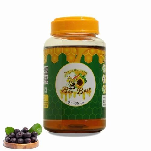500gm Packaging Bottle Raw Jamun Flavour Yellow Honey