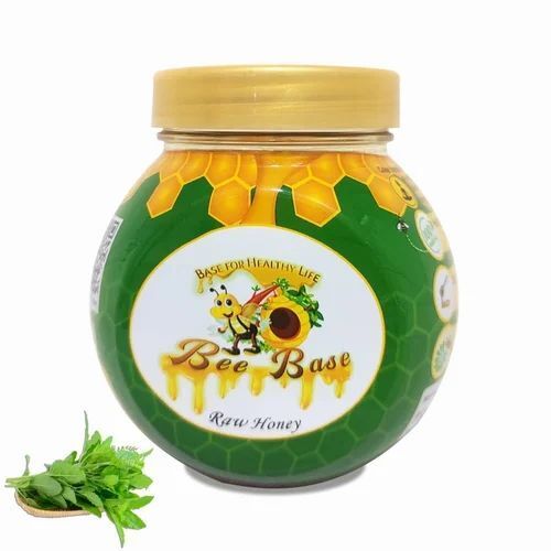 Complete Natural And Pure Raw Tulsi Flavour Yellow Honey
