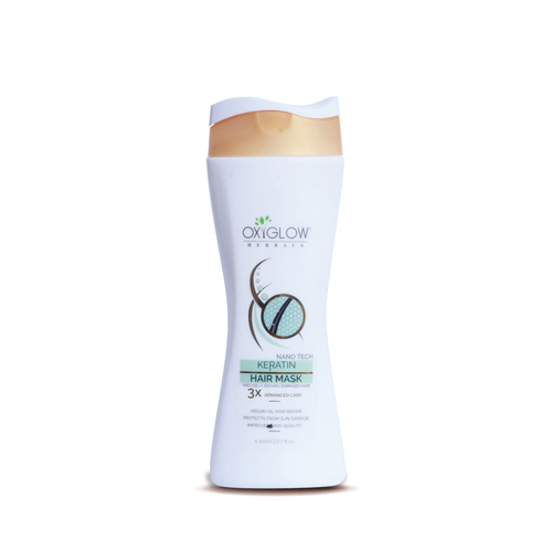 Keratin Hair Mask 200g - Cream 200 Milliliter | Nourishing Treatment For Soft Glossy Hair Strengthens And Rejuvenates For All Hair Types