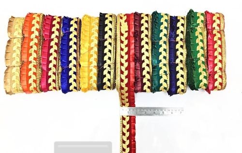 Nylon Embroidered Fringe Lace For Garments Use