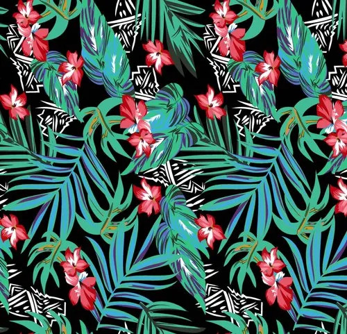 Multi Color Soft Printed Satin Fabric For Garment Making Use At Best 