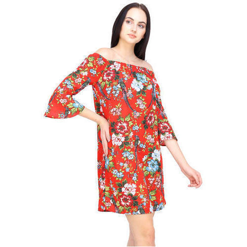 Beautiful And Soft Stylish Printed Fashion Dresses For Ladies 