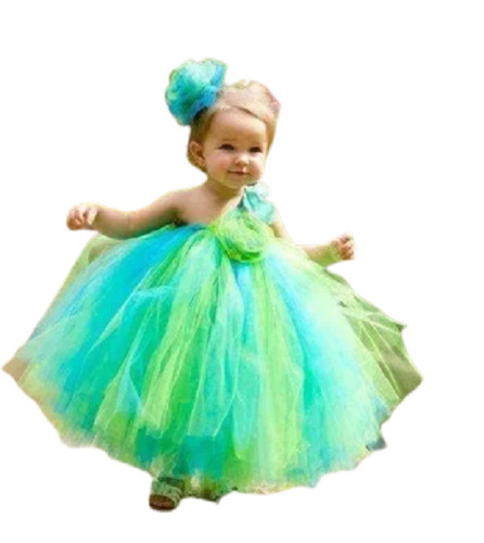 Beautiful Multi Color Stylish Cute Tutu Frock For Kids