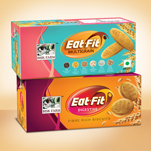 डाइजेस्टिव एंड मल्टी-ग्रेन राउंड शेप बिस्कुट