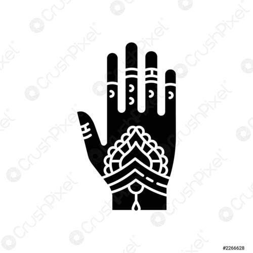 Elegant Attraction Henna Stencils For Personal Use