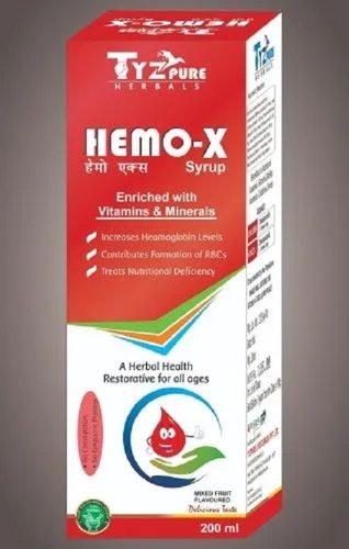 Herbal Hemo X Syrup (Packaging Size 200 Ml)