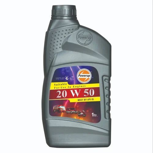 ऑटोमोटिव वाहनों के लिए Powerup 20w-50 Api Sl सेमी सिंथेटिक इंजन ऑयल (5 L)