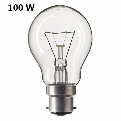 100 Watt Night Light Bulb For Home And Office