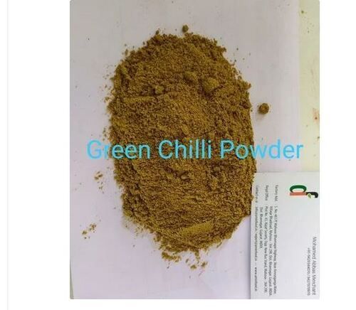 Green Chili Powder For Food Spices, 1 Year Shelf Life