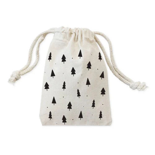 Light Weight Cotton Printed Pouch Bag