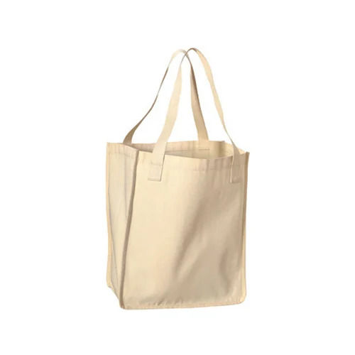 Light Weight Tear Proof Plain Cotton Shopping Bag