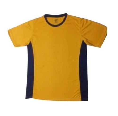 Multi Color Short Sleeves Polo Neck Mens Sports T-Shirts