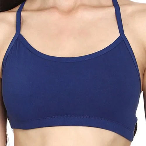 6 Colours Plain Non-padded Convertible Teen Ladies Bra at Best