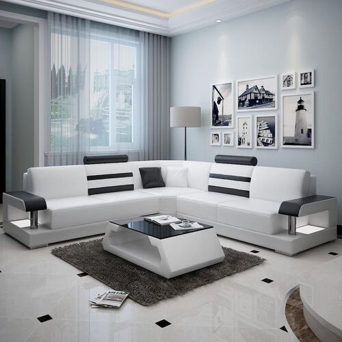 Strong Termite Resistant And Long Durable Modern Design Led Sofa