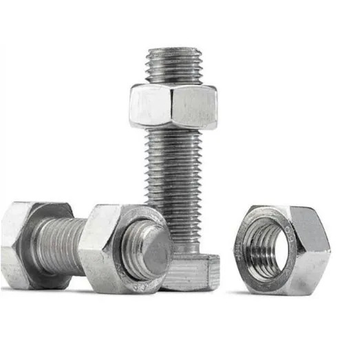 मशीन और ऑटोमोबाइल उपयोग के लिए थ्रेडेड नट बोल्ट