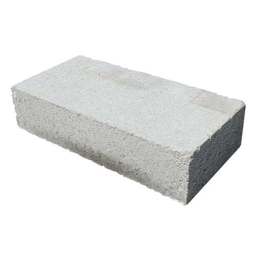 16 X 4 X 8 Inch Rectangular Grey Solid Concrete Block