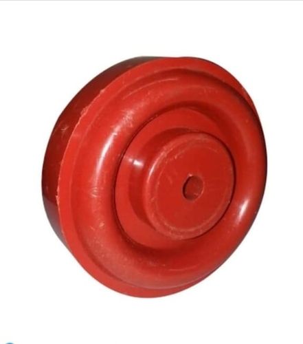 Round Shape White Polymer Wheel For Industrial Use