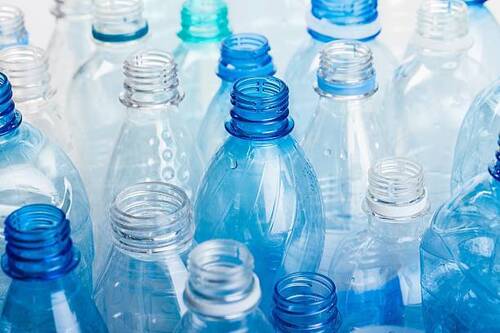 Screw Cap Type Transparent Pet Plastic Water Bottles