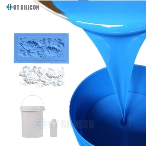 1:1 Mix Rtv2 Tin Cure Liquid Silicone Rubber For Gypsum Plaster Mould Making