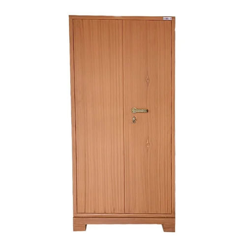 Steelfit Furnitures Double Door Wooden Finish Steel Almirah