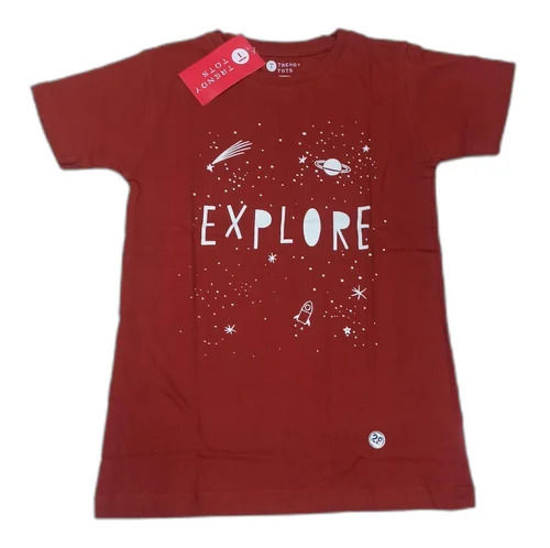 Lightweight Printed T Shirt For Boy