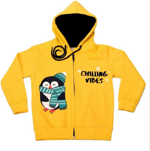 Premium Quality Printed Cotton Hoodie For Kid