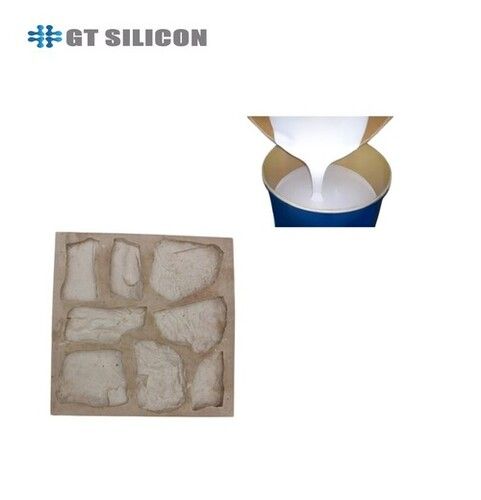 Rtv2 Silicone Rubber For 3d Marble Wall Mold Manufacturing