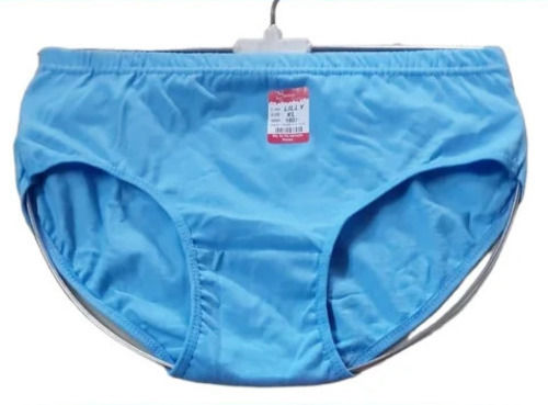 Bra Sky Blue Plain Cotton Ladies Panties at Best Price in Thane