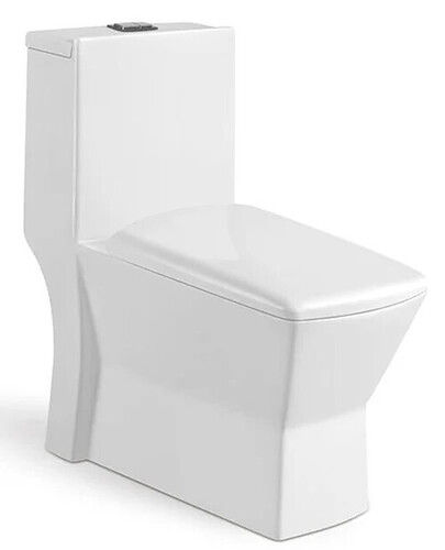 Crack Resistance Square One Piece Toilet