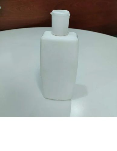 Leak Resistance Hdpe White Color Rectangular Bottle