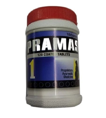 Pramas 120 Coated Ghana Tablets (Packaging Size 120 Tablets)