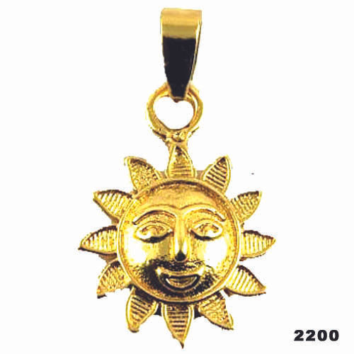 14k Diamond Satin Sun Necklace – KEILA