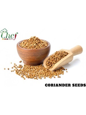 Coriander Seeds - Grade A, 100% Pure, Plump Brown Seeds with Essential Oils for Culinary Flavor Enhancement